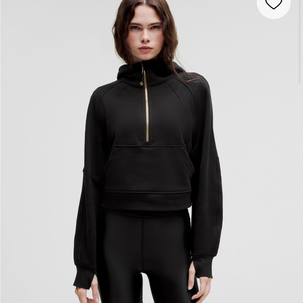 Lululemon Scuba Oversized Half Zip Hoodie Size M/L